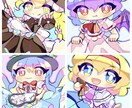 デフォルメイラスト描きます グッズ/サムネイル/アイコンなどに使えるイラスト イメージ5