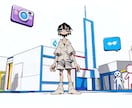 ＡＩを活用した動画・アニメーション広告を制作します ＳＮＳ広告・商品紹介・店舗ＰＲに使える短尺動画を制作します イメージ13