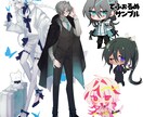 立ち絵制作します キラキラの目のかわいい絵柄の立ち絵を制作します！ イメージ6