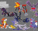 モンスターデザインイラスト描きます かっこいい！かわいい！ポップなデザイン イメージ2