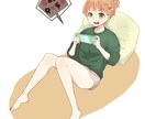 イラストお描きいたします 女の子のイラスト全般お描きいたします！ イメージ1