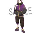 TRPG 立ち絵などのキャラクターを描きます キャラクターのデザインをします イメージ2