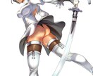 男性、女性の立ち絵を描けます パキっとした色彩でイラストをお届け！ イメージ9