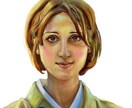 油絵風のアーティスティックなアイコンを描きます 一味違うアーティスティックな油絵肖像画風のイラストです イメージ1