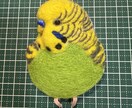 羊毛フェルト世界に一つ小動物ペットブローチ作ります 羊毛フェルトで作製します。オンリーワンをあなたに^_^ イメージ4
