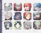 男の子アイコン/イラスト描きます Vtuber立ち絵/TRPG/配信者のイメ絵お任せあれ！ イメージ6