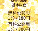 音声を整えドラマティックにいたします なにも分からなくても、お任せでも構いません！ イメージ1