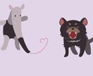 イラレでイラスト描きます 動物やSDキャラまでアイコンにぴったり！ イメージ6