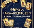 あの人の気持ちを1つだけ。お試しで鑑定します 初めての方にやさしい1000字の鑑定書：チャット・通話なし イメージ1