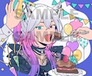 シンプルでポップ☆かわいいイラスト描きます 一枚絵からSNSアイコンまで様々な用途に対応いたします イメージ10