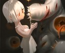 一枚絵を作成いたします 独特の風味のある、様々な用途のイラストを作成いたします。 イメージ1