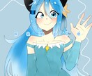 キラっと透明感のあるアイコン描きます キラキラしてて透明感のあるイラストを描きます！ イメージ7