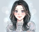 透明感×可愛い♡SNSで映えるアイコン描きます 【先着5名様のみ基本料金3000円！】女の子の理想を形に◎ イメージ3
