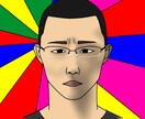 最短１日！！似顔絵イラスト・似顔絵アイコン描きます 背景colorful・背景単色の2種類ご提供致します。 イメージ1