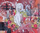 ボカロMV・ジャケのアートチックな一枚絵作ります アートチックでサブカルな一枚絵描きます。可愛くて不気味です イメージ5
