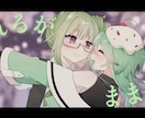 ボカロ・音楽作品向け◎魅せるMV一枚絵を制作します 歌ってみた・オリジナル曲・CD配信ジャケット・キービジュアル イメージ7