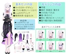SDも対応◎高品質Live2Dモデル制作します 元アニメーターがキャラデザから一括制作いたします イメージ3