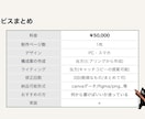 スルスル読める1枚完結紹介ページ（LP）制作します 情報の整理と心地よい余白。読み手に寄り添うデザインを届けます イメージ5