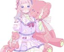 MVやサムネなど服までこだわるイラストを提供します 少女漫画のような顔の人物にハイセンスな洋服を着せ制作します イメージ9