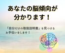 あなたの本当の「得意」を見つけます 脳科学にもとづくテストと解析であなたの脳傾向が分かります イメージ1