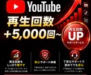 youtube☆再生回数☆0回から増やします 自然な増え方で着実に拡大します！ イメージ1