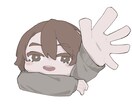 ミニキャラ作成します SNSアイコン、MVなどに使えるミニキャラを作成します！ イメージ3