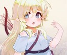 かわいい系のキャクターイラストを描きます アイコンや立ち絵などご自由にお使い下さい。 イメージ1