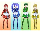 VTuber３Dキャラクター制作します VRoid製3Dモデルです。配信活動等でご利用できます。 イメージ8