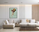 海外風絵画のタッチでブーケのイラストを作成します 結婚式・記念日でもらった思い出のブーケを形に残しませんか？ イメージ2