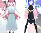TRPG・配信用全身立ち絵を制作します あたなだけのキャラクターを作成します！ イメージ3