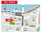 修正無制限！！！一目でわかるカラー地図を作成します 拡大地図付きも3000円で作成できます！ イメージ7