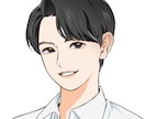 SNS運用に◎✦好印象✦上品綺麗な似顔絵描きます 4月限定割引中✦アイコン/ビジネス/ギフトに✦ イメージ6
