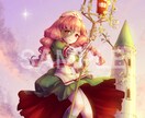 ファンタジックで幻想的な女の子の1枚絵を描きます 厚塗りで描くキャラクターデジタルイラスト イメージ6