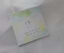小さく飾れるオリジナル命名書作ります ✿小さく飾れるオリジナル命名書キャンパス✿ イメージ2