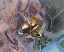 キャラ×背景のイラストとオプションで音楽制作します イラスト音楽ともに同じ制作者なため、作品に統一感が生まれます イメージ7