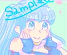 カラフルキュートなアイコン描きます アイコンや印刷してプレゼントなどに。 イメージ2
