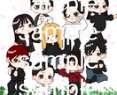 アイコン用のミニキャラ(SD)のイラストを描きます アイコン用、イベント事等にご希望のミニキャラ(SD)の提供 イメージ1