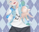 立ち絵、一枚絵を描きます 歌ってみた、パネル開け、記念、サムネ、特典など対応中です！ イメージ3