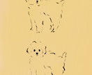 ゆるふわイラストを描きます SNSのアイコンにしたりプリントアウトして飾っても◎ イメージ1