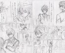 あなたの書いてみたい話を漫画ネームにします 話あい提案時よりもキャラクターを理解して面白いネームに！ イメージ6