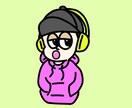 かわいい個性的なイラスト・アイコンをかきます あなただけのイラスト・アイコン作ります イメージ1