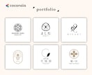 ブランド価値を高める洗練されたロゴ製作します aiデータ込み｜修正無制限｜著作権譲渡｜アフターサポート有 イメージ9