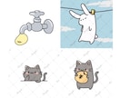 ゆるくてかわいいイラスト描きます 思わず触りたくなるようなゆるいイラストが好きな方へ届け イメージ2
