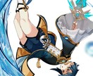1枚絵イラスト作成ます イラスト制作します。 2次創作.オリジナル.etc イメージ3