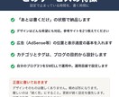 SWELLの初期設定を、書くだけの状態にします デザインはどんな希望にも対応｜広告・速度・カテゴリまで イメージ3