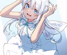 配信者向け✨お手頃価格で一枚絵を制作します 配信サムネ・SNS投稿◎高品質をお得にご依頼いただけます イメージ7