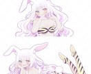 通常／アイコン等のイラスト制作承ります これから動画投稿・配信をしようと思っている方にも！ イメージ5