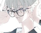 美麗な人物イラストを制作します 配信用サムネやビジュアルイラストなど！気軽にご相談ください！ イメージ3