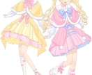 イメージに合わせたキャライラストを丁寧に仕上げます ふんわり可愛い～しっかりカッコいいまで、幅広く対応します イメージ6