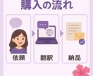 AIで翻訳した文章を自然な日本語に直します AI＋人の感性で！フィリピンクォーターの私がスピーディー翻訳 イメージ3